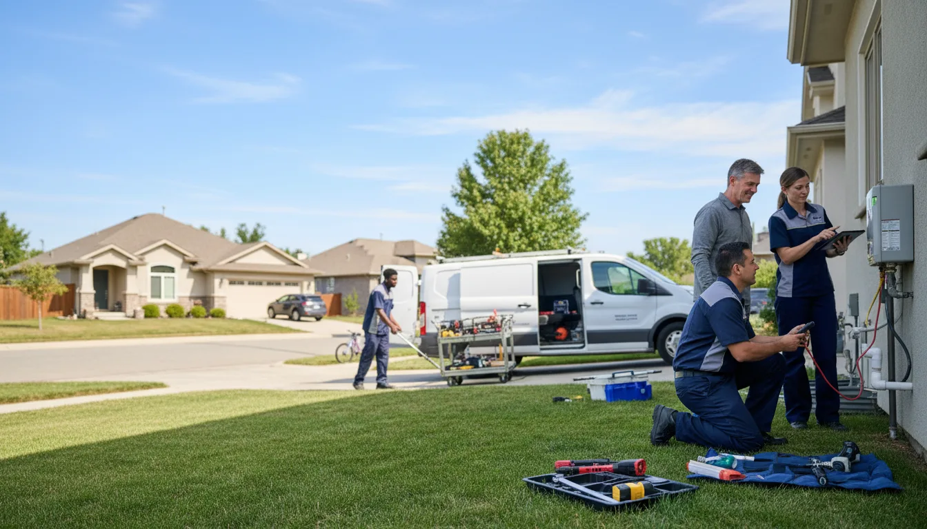 Tankless water heater service in Miles, TX